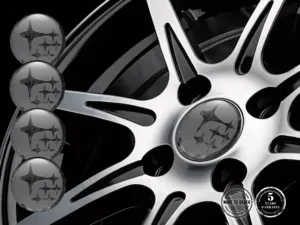 Subaru Wheel Stickers High-Gloss Plasma Flow Core